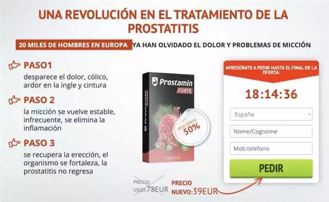 Comprar Prostamin en Vitoria: La solución natural para problemas de próstata | Prostamin
