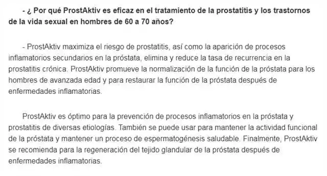 Prostaktiv en una farmacia de Melilla: el mejor producto para la salud masculina